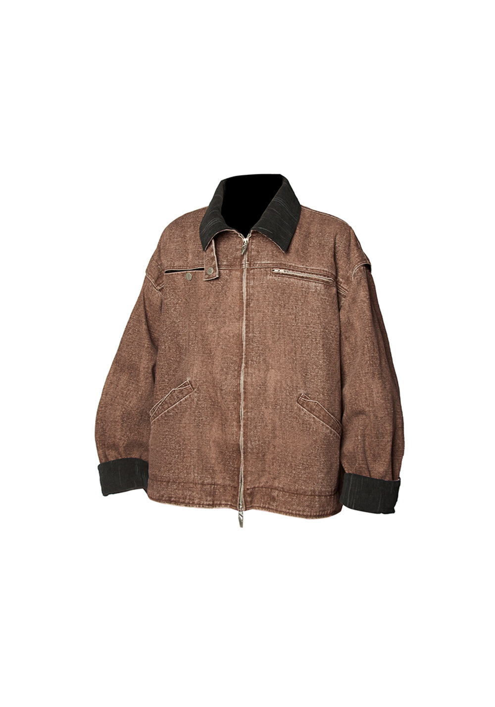 RELABEL丨Distressed Washed Multi-Pocket Jacket - PSYLOS 1, RELABEL丨Distressed Washed Multi-Pocket Jacket, Jacket, RELABEL, PSYLOS 1